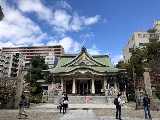 素戔嗚尊をご祭神として祀る「難波八阪神社」の歴史
