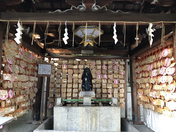 岡崎神社　手水舎