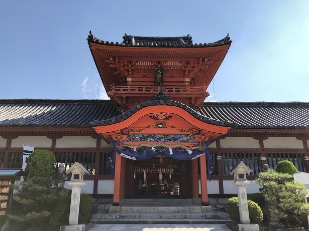 伊佐爾波神社　社殿