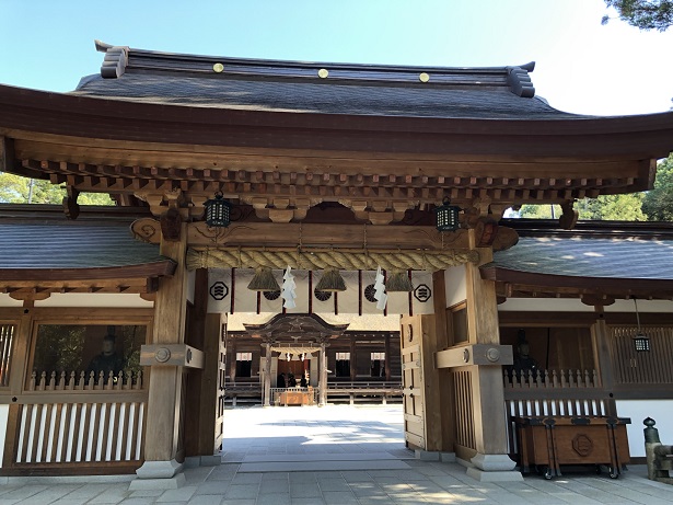 大山祇神社　社殿（本殿・拝殿）日本総鎮守・大山祇神がお祀りされている社殿