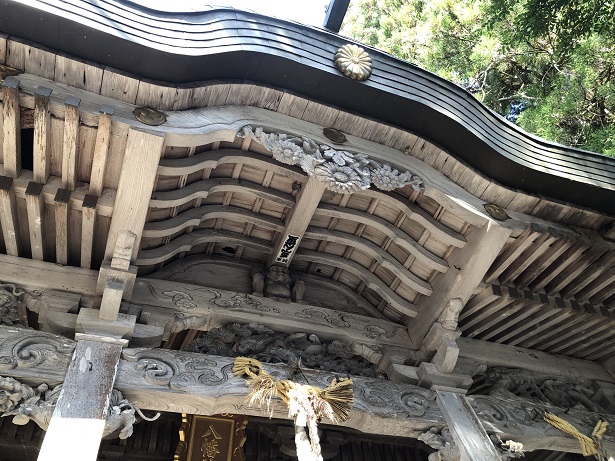 美山　知井八幡神社　社殿