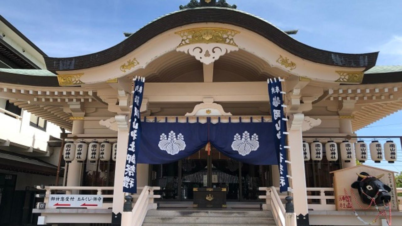 【岡山神社】岡山城を守護する延命長寿・商売繫盛のご利益がある神社