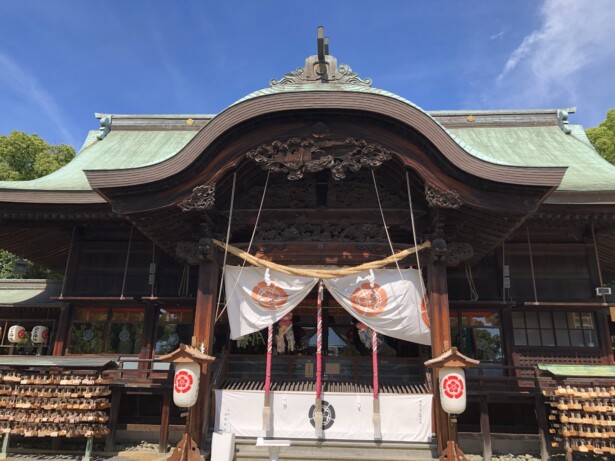 岡山・宗忠神社境内の雰囲気