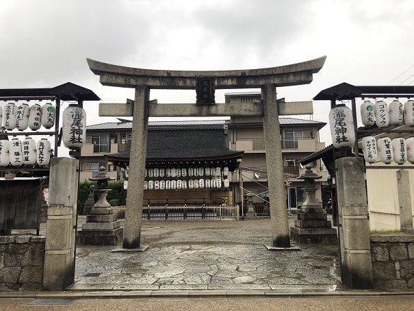 京都・瀧尾神社鳥居