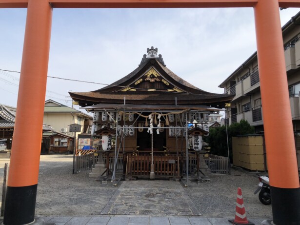 京都・瀧尾神社社殿