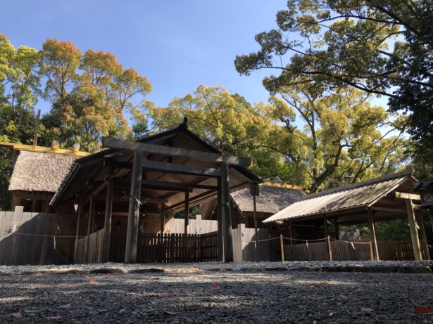 【三重県・月讀宮】月讀尊を祀る伊勢神宮内宮の別宮四殿の別宮が並ぶ境内