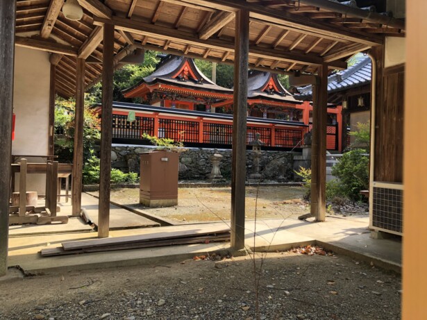 【和歌山県・丹生官省符神社】世界遺産の神社と弘法大師ゆかりの地　社殿